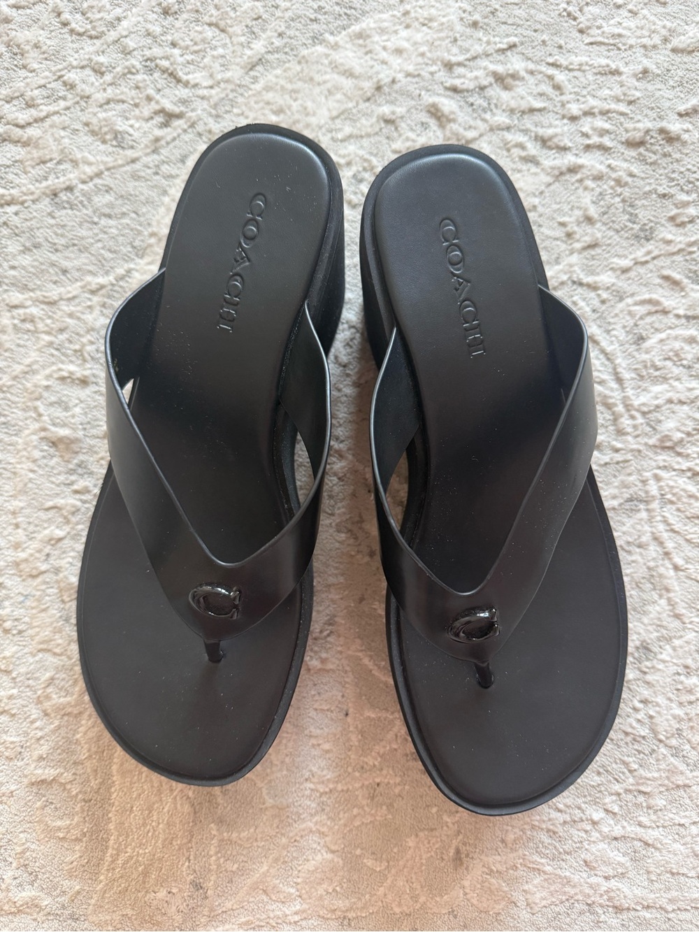 Coach Platform Sandals!